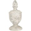 Adorno Decorativo Ornament Ø 22x48 cm Beige Gris Clayre & Eef 5MG0067