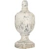 Clayre & Eef 5MG0068 Adorno Decorativo Ornament Beige-Gris Ø 19x45 cm