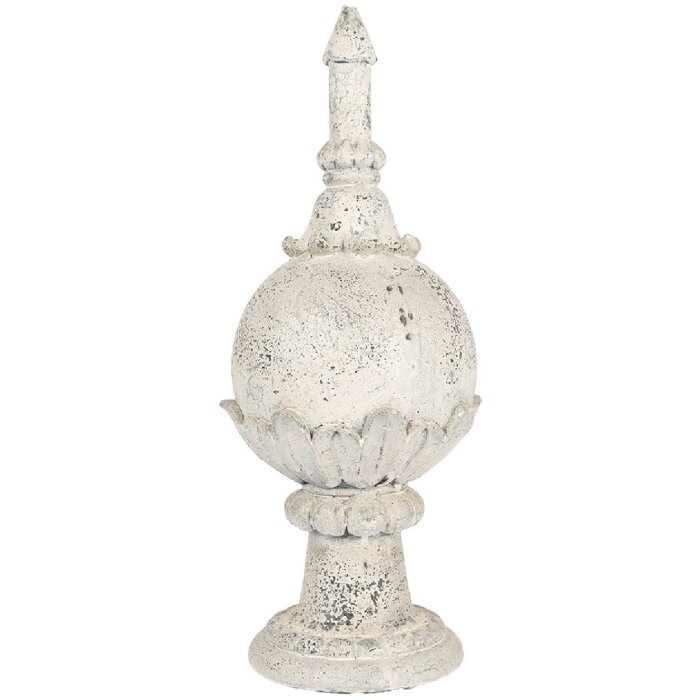 Ornamento Decorativo Clayre & Eef 5MG0069 Beige Gris Ø 24x61 cm