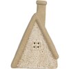 Clayre & Eef 6CE2174M Casa Decorativa con LED 15x10x21 cm Beige
