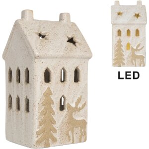Clayre & Eef 6CE2176L Decoración Casa con LED 10x9x18 cm