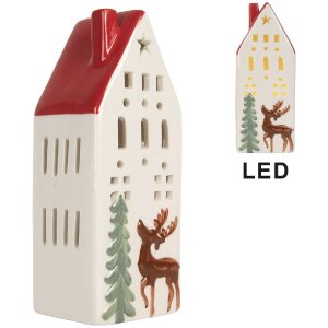 Decoración Casa con LED Clayre & Eef 6CE2177L 7x6x19 cm