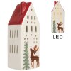 Decoración Casa con LED Clayre & Eef 6CE2177L 7x6x19 cm
