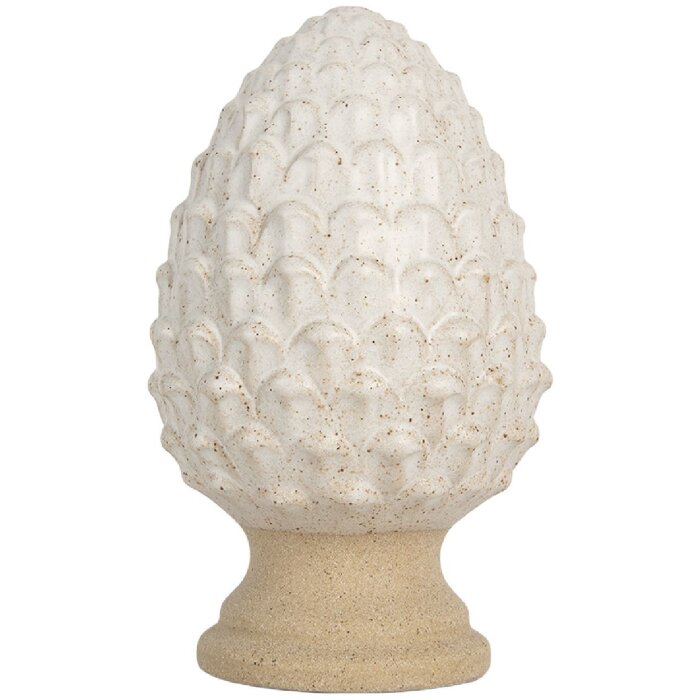 Clayre & Eef 6CE2179 Decoración Piña Beige 9x15 cm