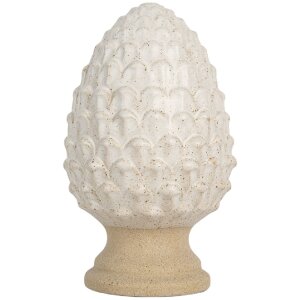 Clayre & Eef 6CE2179 Decoración Piña Beige 9x15 cm