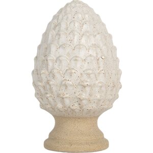 Clayre & Eef 6CE2179 Decoración Piña Beige 9x15 cm