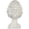 Clayre & Eef 6MG0120 Decoración Piña Beige-Gris Ø 23x41 cm