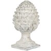 Clayre & Eef 6MG0120 Decoración Piña Beige-Gris Ø 23x41 cm