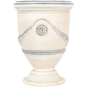 Clayre & Eef 6MG0121 Decoración Maceta Beige Gris Ø 23x31 cm