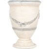 Clayre & Eef 6MG0121 Decoración Maceta Beige Gris Ø 23x31 cm