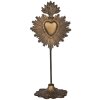 Clayre & Eef 6PR5292 Ornato Decorativo 10x8x23 cm Dorado-Marrón