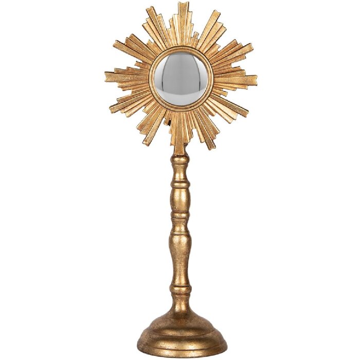Clayre & Eef 6PR5293 Adorno Decorativo 16x9x36 cm Dorado