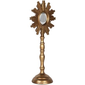 Clayre & Eef 6PR5293 Adorno Decorativo 16x9x36 cm Dorado
