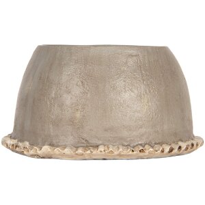 Clayre & Eef 6PR5547 Decoración Mujer 19x16x22 cm Beige/Gris