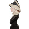 Busto decorativo Mujer Clayre & Eef 6PR5549 27x21x48 cm Beige/Marrón