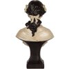 Busto Decorativo Mujer Clayre & Eef 6PR5550 18x12x31 cm Beige/Marrón