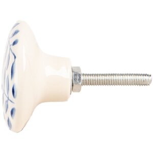 Pomo de puerta Clayre & Eef 66268 Beige-Azul Ø...