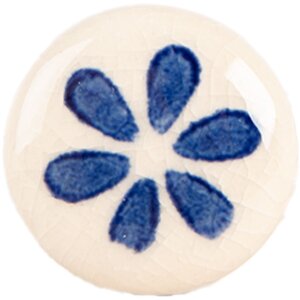 Pomo de puerta Clayre & Eef 66275BL Ø 3x3 cm...