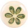 Pomo de puerta Clayre & Eef 66275GR Cerámica Ø 3 cm / S 3 cm
