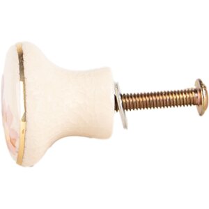 Pomo de puerta Clayre & Eef 66277 Beige Rosa...