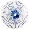 Pomo de puerta Clayre & Eef 66280 Beige Azul Ø 4x3 cm Cerámica