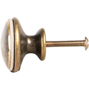 Pomo de puerta Clayre & Eef 66281G Ø 3x3 cm /...