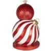 Soporte para árbol de Navidad Clayre & Eef 5MG0096 Rojo y Blanco Ø 55x84 cm