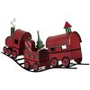 Tren Decorativo Clayre & Eef 5Y1294 Rojo 63x13x31 cm