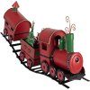 Tren Decorativo Clayre & Eef 5Y1294 Rojo 63x13x31 cm