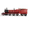 Decoración Tren Clayre & Eef 5Y1304 Rojo 86x18x27 cm