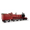Decoración Tren Clayre & Eef 5Y1304 Rojo 86x18x27 cm