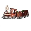 Decoración Tren Clayre & Eef 5Y1308 79x15x37 cm Rojo