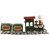 Decoración Tren Clayre & Eef 5Y1309 77x15x31 cm Verde