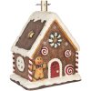 Soporte para árbol de Navidad Clayre & Eef 6MG0143 37x26x47 cm Marrón y Blanco