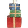 Soporte para árbol de Navidad Clayre & Eef 6MG0149 25x28x48 cm Rojo y Dorado