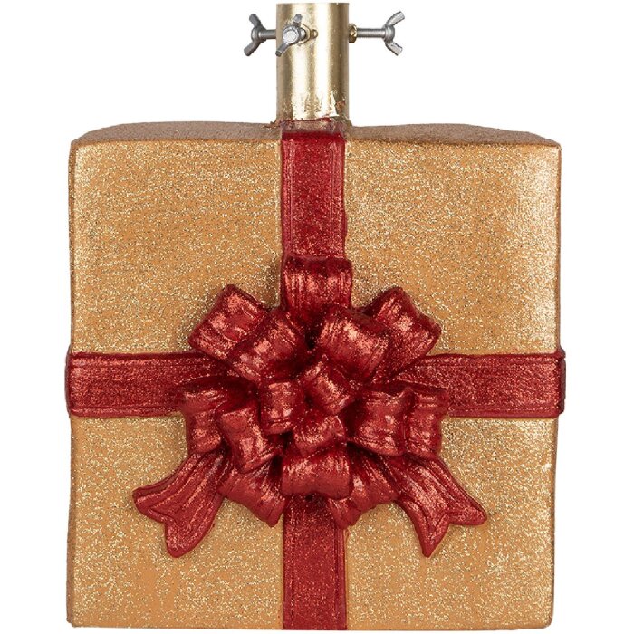 Soporte para árbol de Navidad Clayre & Eef 6MG0150 26x25x32 cm Dorado