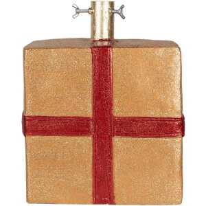 Soporte para árbol de Navidad Clayre & Eef 6MG0150 26x25x32 cm Dorado