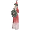 Decoración Papá Noel Clayre & Eef 6PR5527 Rojo y Verde 7x6x24 cm
