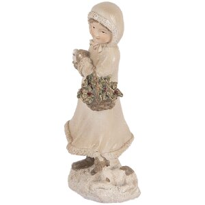 Clayre & Eef 6PR5531 Decoración Niño 10x7x17 cm beige-marrón