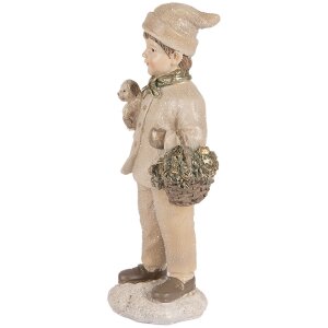 Decoración Niño Clayre & Eef 6PR5535 9x7x18 cm Beige