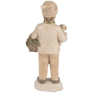 Decoración Niño Clayre & Eef 6PR5535 9x7x18 cm Beige