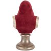 Busto decorativo de Papá Noel Clayre & Eef 6PR5538 10x9x19 cm Rojo y Blanco