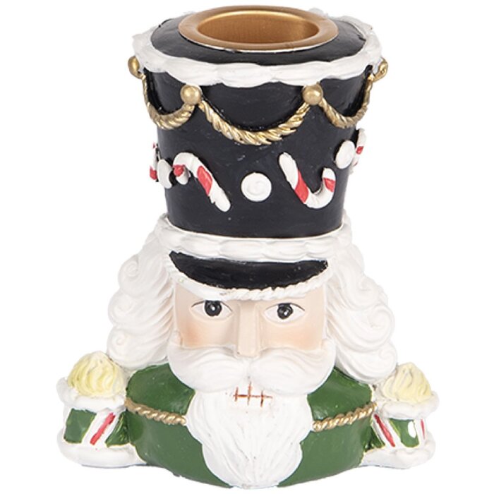 Candelabro Cascanueces Clayre & Eef 6PR5541 8x6x9 cm