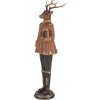 Decoración Reno Clayre & Eef 6PR5542 11x10x38 cm