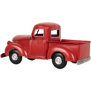 Camión Decorativo Clayre & Eef 6Y5812 Rojo 45x22x21 cm