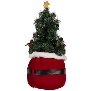Árbol de Navidad decorativo Clayre & Eef 50829 con LED Ø 30x70 cm