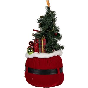 Árbol de Navidad decorativo Clayre & Eef 50829 con LED Ø 30x70 cm