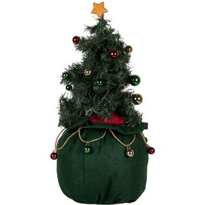 Árbol de Navidad decorativo con LED Clayre & Eef Ø 30x68 cm