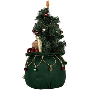 Árbol de Navidad decorativo con LED Clayre & Eef Ø 30x68 cm