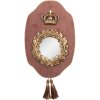 Espejo de pared Clayre & Eef 62S333 Rosa Dorado 21x3x32 cm